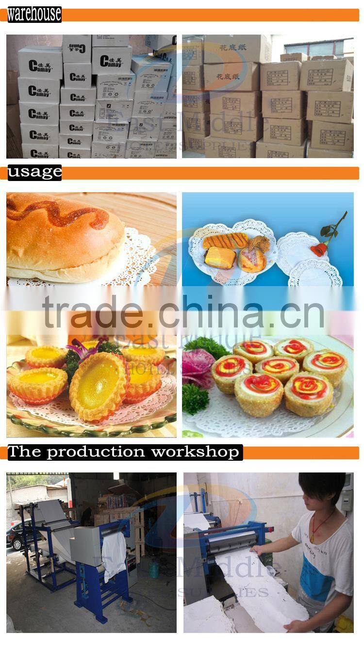 thicker doily paper/ paper doilies in different sizes and designs the manufacturer