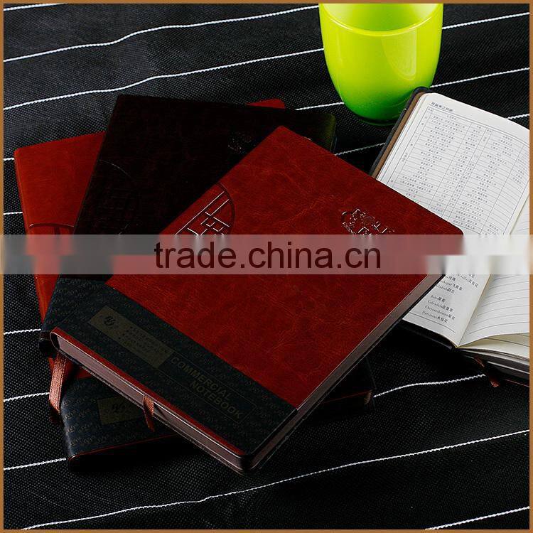 Wholesale Popular leather A5 agenda organizer notebook