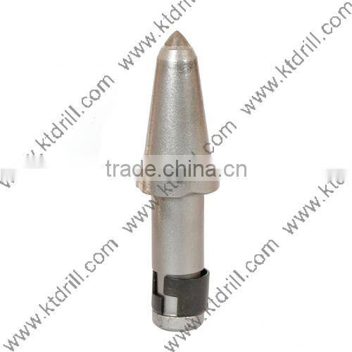Round shank pile cutter trenching crushing head bits BSR158 38mm