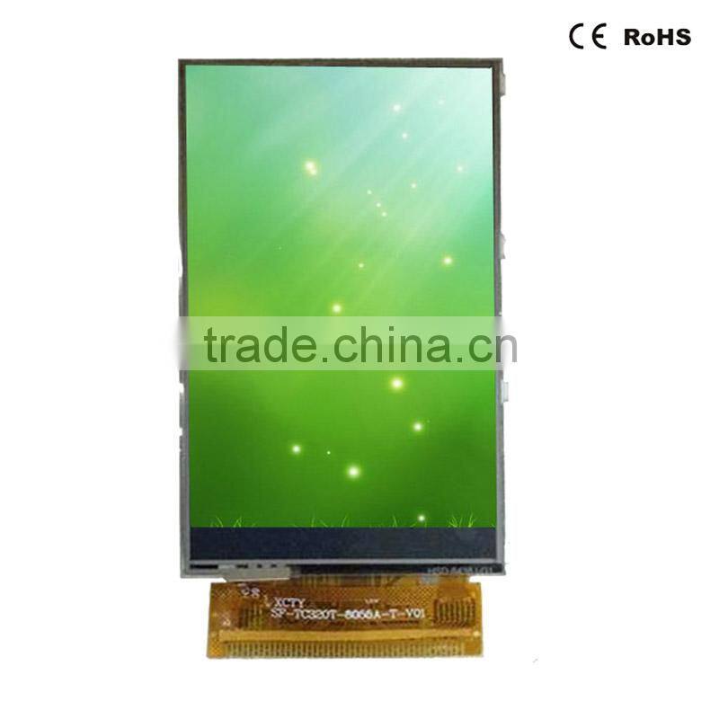 3.2" inch TFT LCD 240x400 dots with touch screen with MCU interface 44 pins