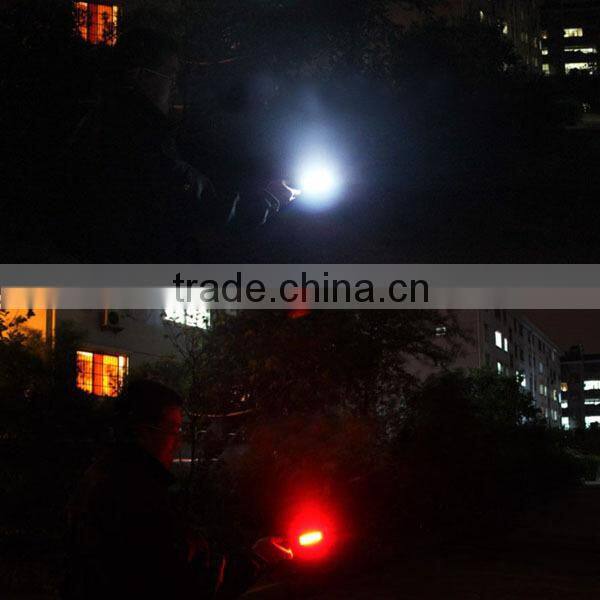 Waterproof battery powered 18650 magnetic aluminum super bright led camping light