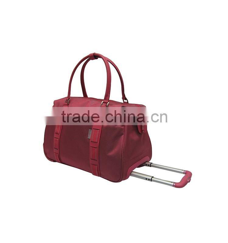 LARGE CAPACITY FASHIONABLE DUFFLE TROLLEY BAG FOR MAN AND WOMEN