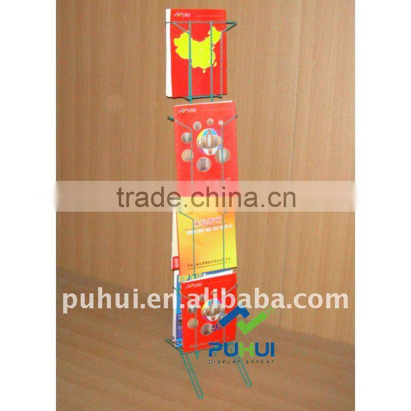 light double sided brochure display rack