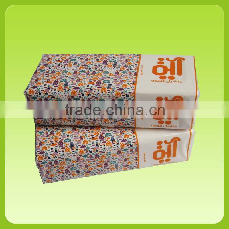 Facial Tissues Soft Pack, Advertising Tissue Pack, Travel Tissue Pack