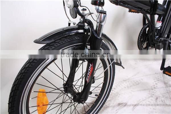 2014 popluar 20inch 250w 36v 10ah zhejiang electric bicycle of manufacturer
