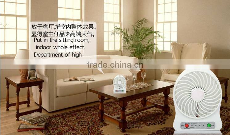 2016 Hot-Sale high performance DC 5V portable mini cooling fan ,rechargeable usb fan