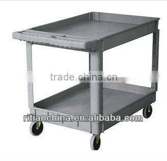Service cart/service trolley with 4 wheels