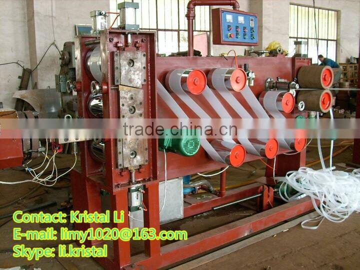 PE packing belt extrusion machine