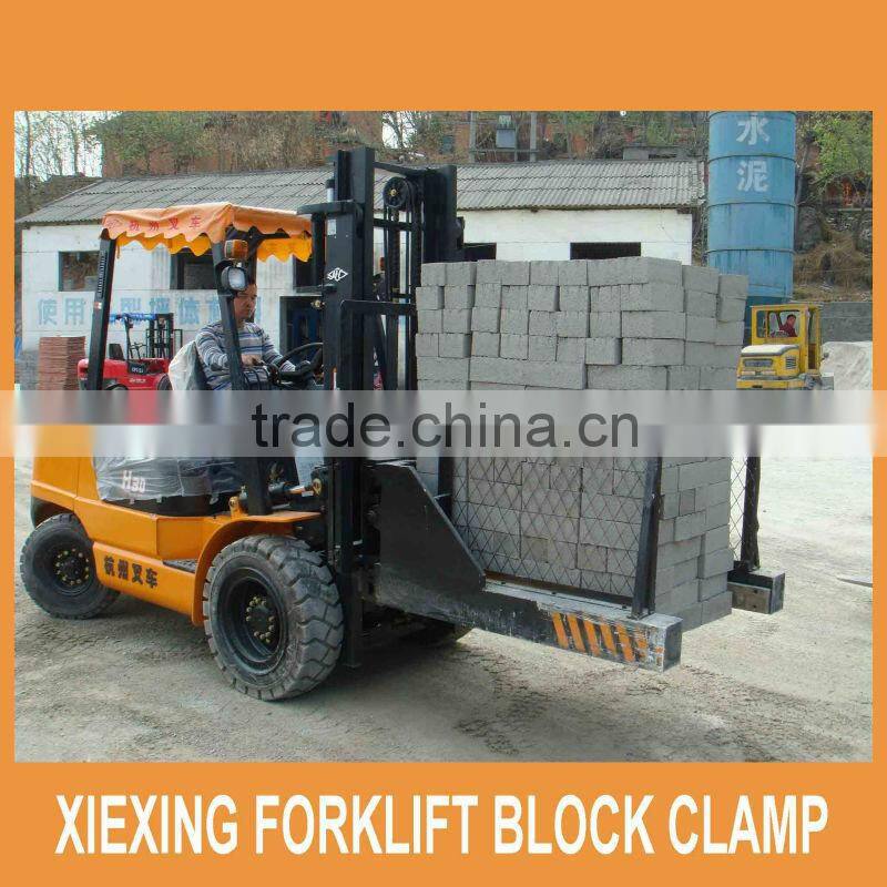 High quality 2.5T block machine brick clamp for sale