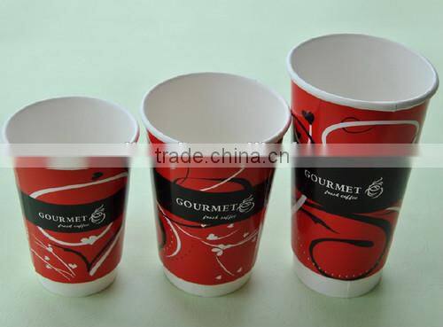 Ribbed paper coffee cups/ribbed paper coffee cups with lid/ribbed paper coffee cups with logo