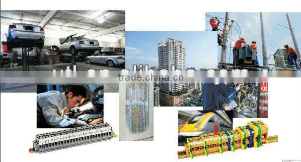 UTL Rail Terminal End Stopper Plate