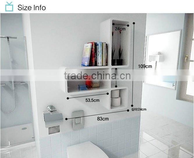 Decorative transformal wall shelf