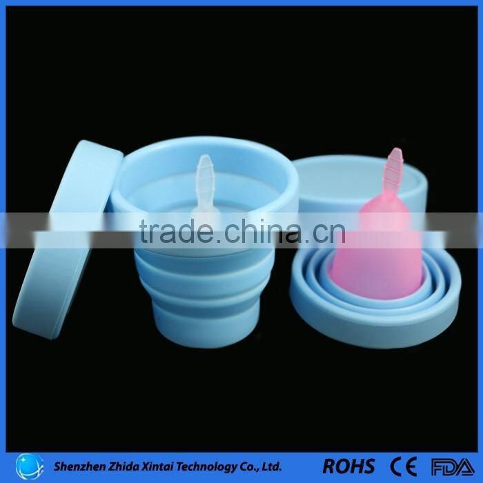 Girls menstrual cup, Medical silicone cup, blood cup, Instead of the sanitary napkin