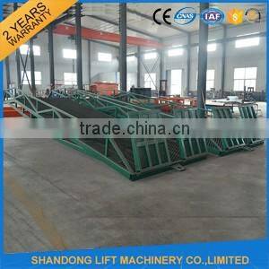 Garage steel car ramp / lift car