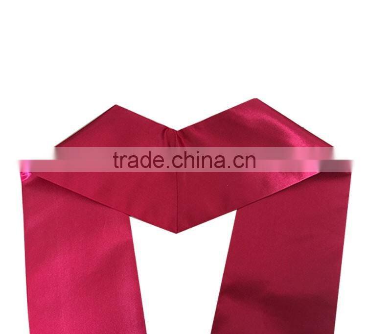 wholesale Red shiny satin plain stoles