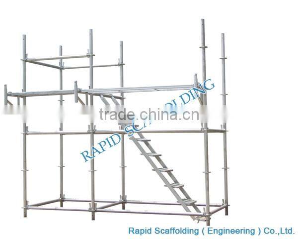 Construction building materials ringlock system scaffolding