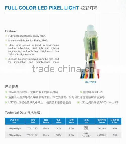 2015 led pixel light for Christmas Holiday