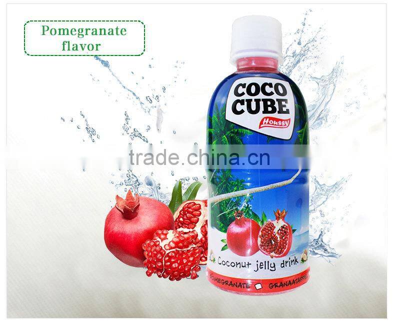 high quality houssy premium 320ml full pulp coconut water
