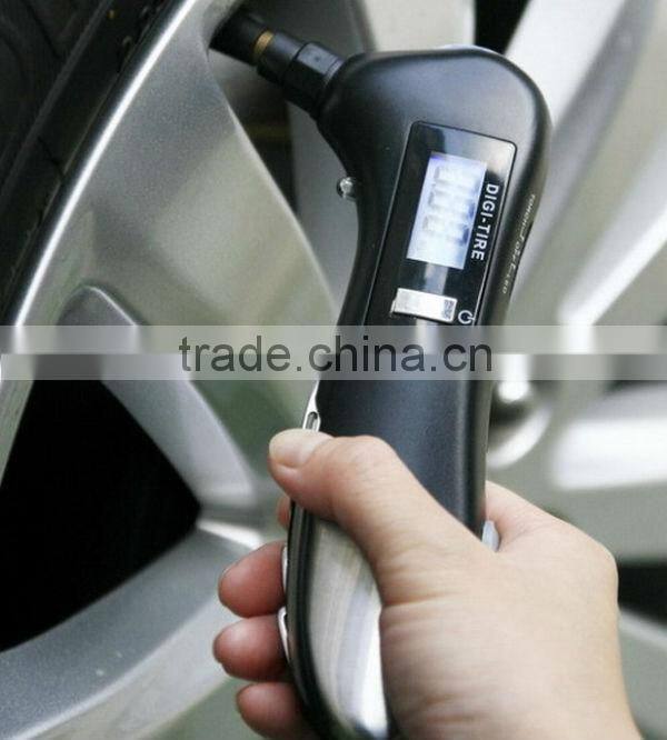 150 PSI Multifunction digital tire gauge with backlight