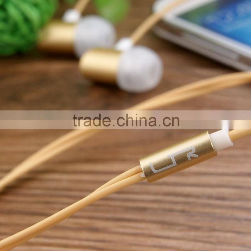 PH-ED10 High-end sound performance comfortable GOLDEN in-ear headphone metal earphones