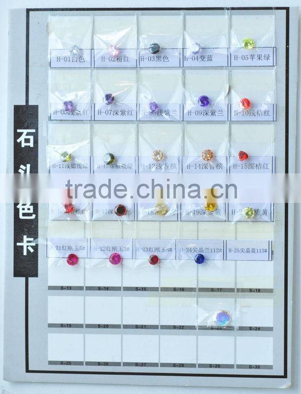 Fashion Brass Jewelry Engagement Rings With Colorful Zircon