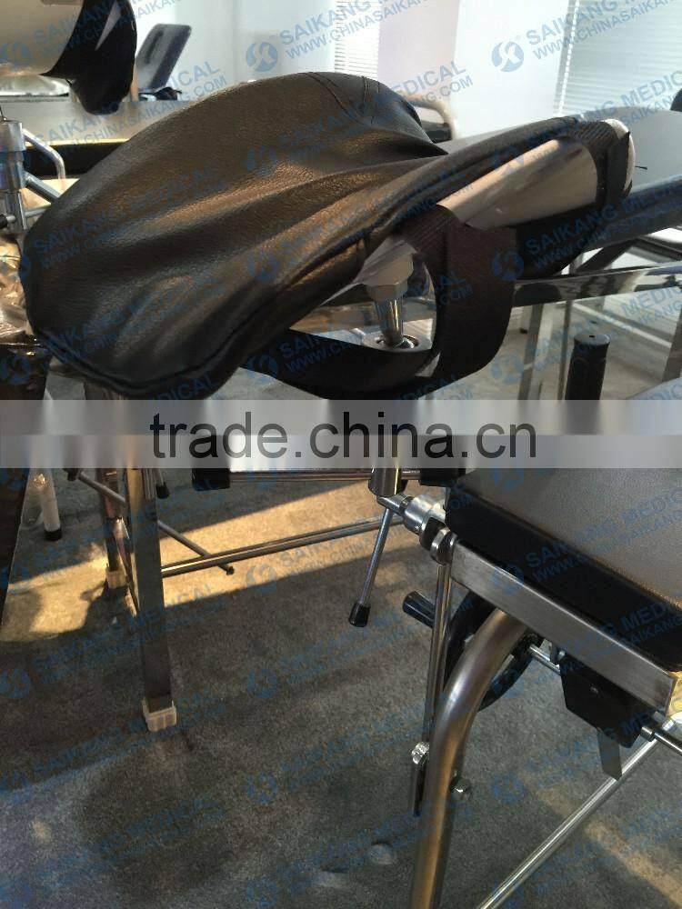 A046 Medical Equipment Multi-Functional Hospital Gynaecological Operation Table