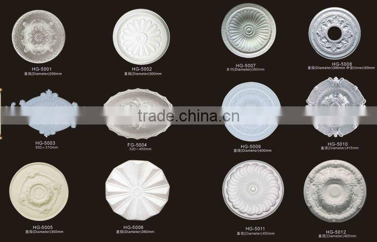 China polyurethane pu foam square medallions for ceiling decoration/3D ceiling medallions mould with factory price