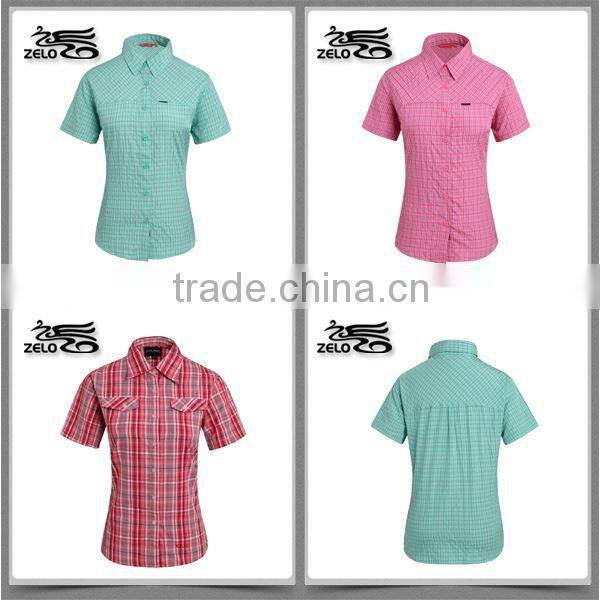 2015 cheap red check shirts for girls