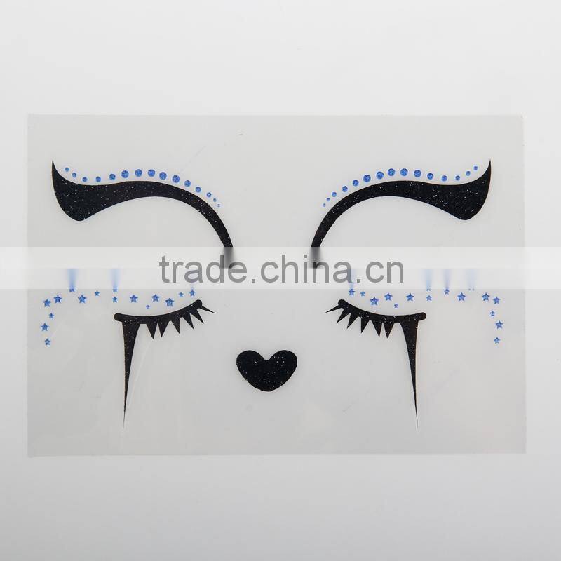 Body Jewelry Tattoo/Eye Makeup Stickers