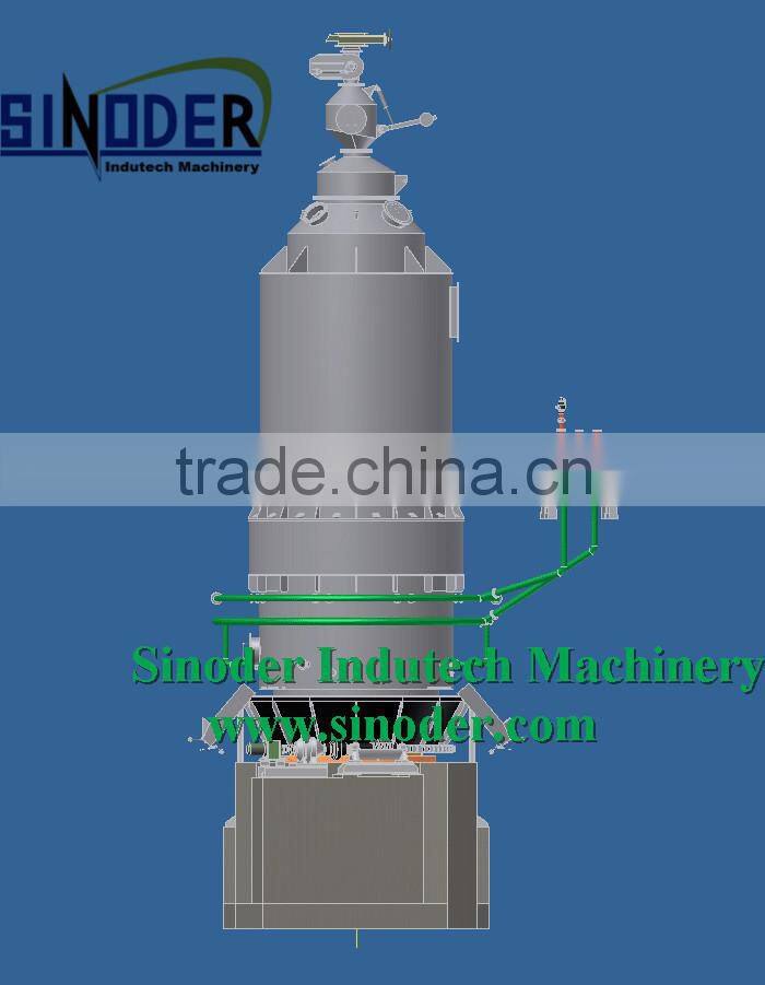 Energy saving Two stage cold coal gasifier plants / coal furnance