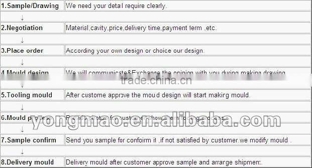 PVCrain water plastic injection mould