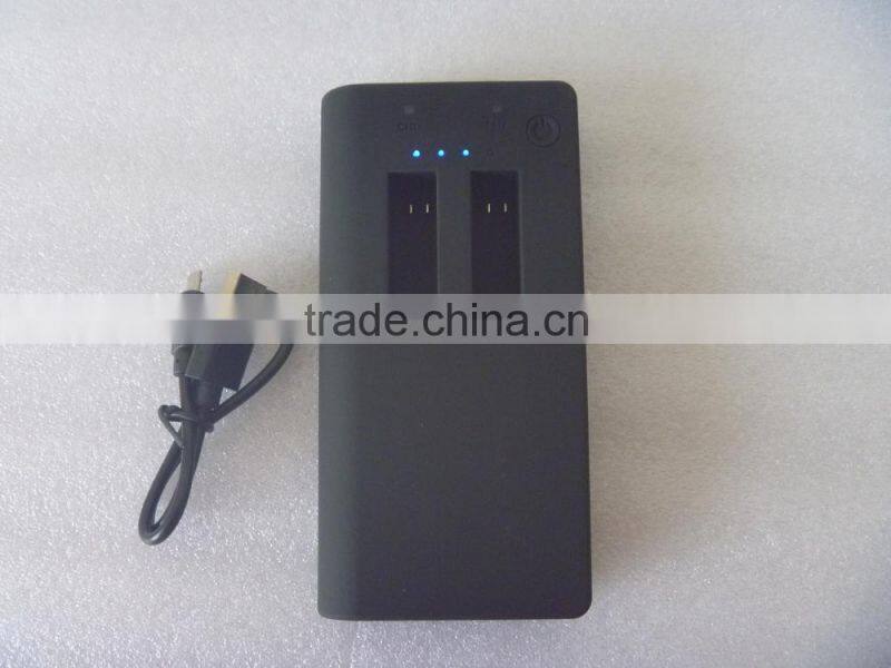 Wall usb charger for Gopro hero 4 batttery / portable dual usb camera charger