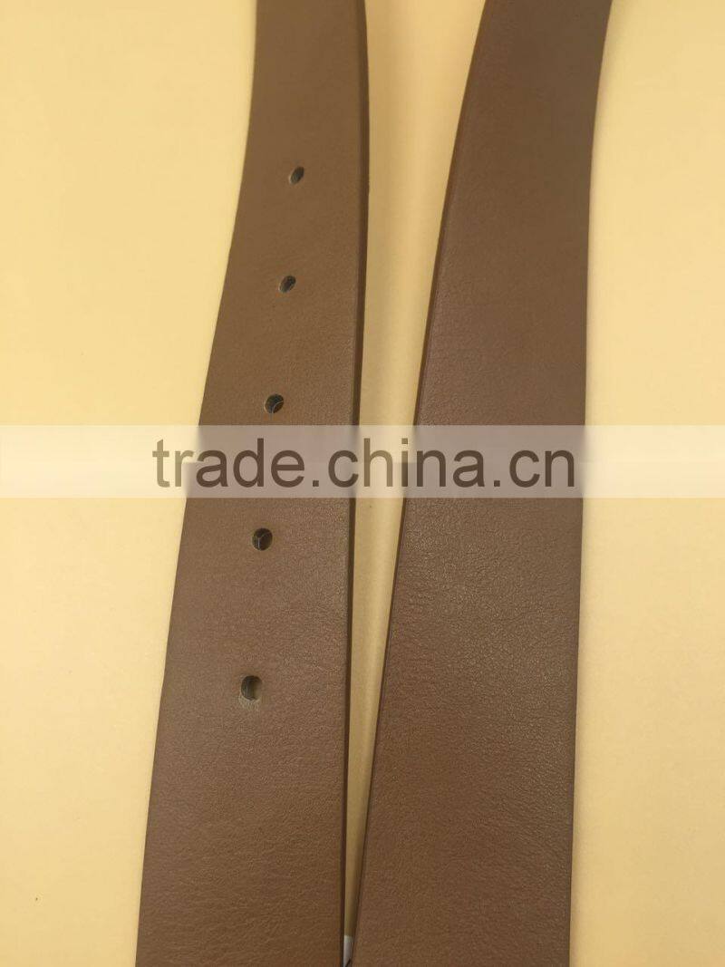 Hot sale lady PU belts with metal loop for garments