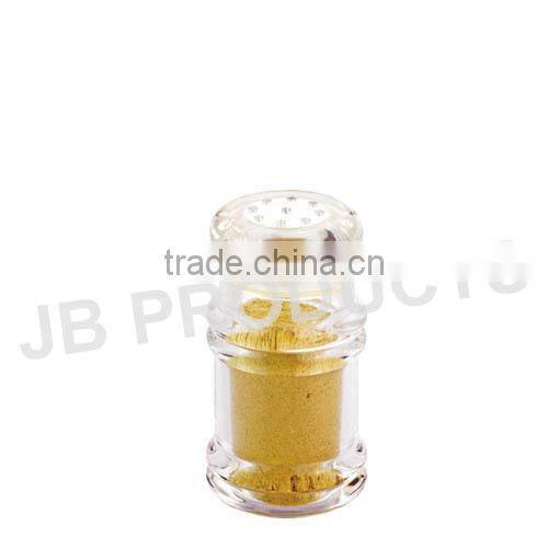 Acrylic salt pepper shakers with stainless cover