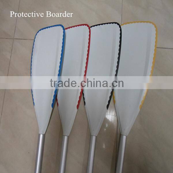 Best Plastic Blade Aluminum Shaft Sup Paddle With a Protective Board