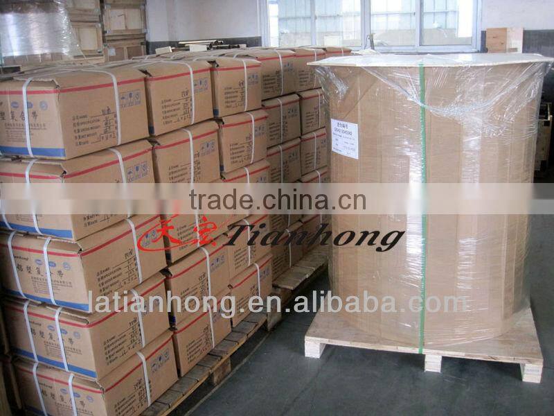 Colored aluminum mylar film laminated for coaxial cable shield