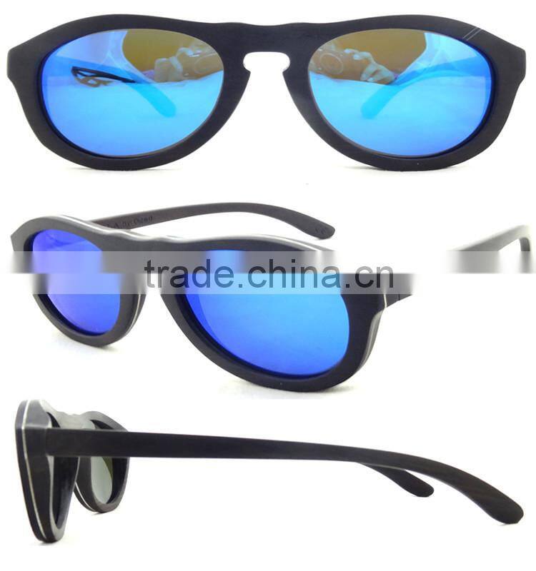 Fashion Sun Glasses Wooden Glasses Bamboo Sunglasses China Factory