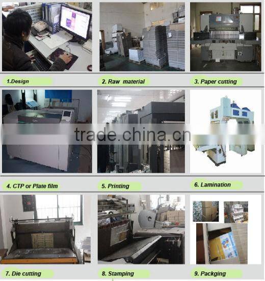 new colorful magazine book printing