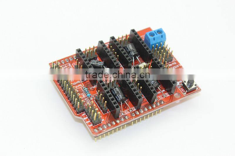 Electronics New cnc shield v3 engraving machine / 3D Printer / + 4pcs A4988 driver expansion board