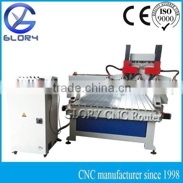 GLORY DSP Controlled Five Spindles/Heads CNC Router