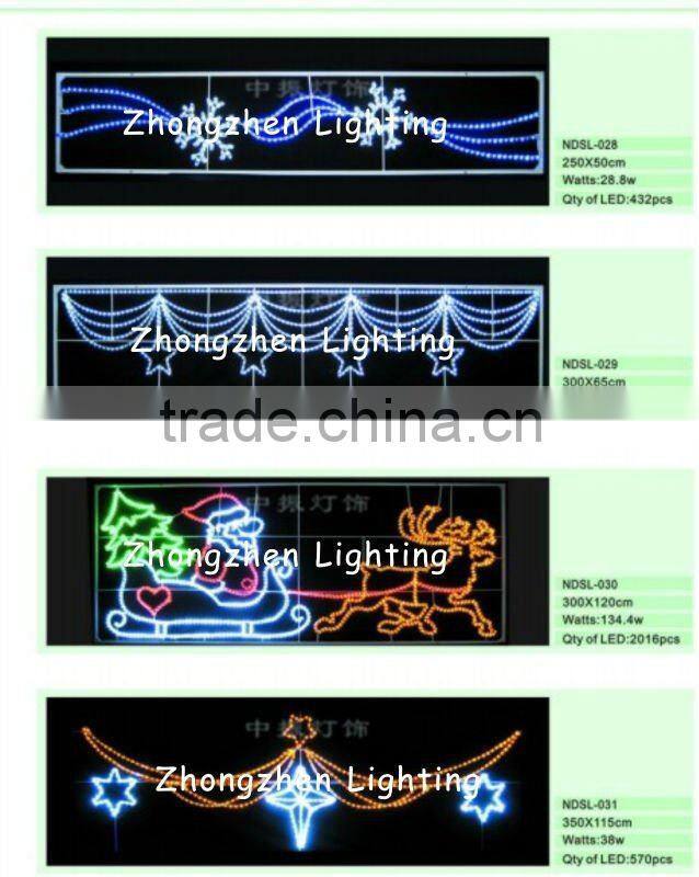 christmas decor motif for reindeer and sledge