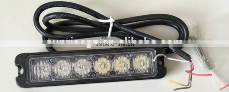 LED Strobe Surface Mount Lighthead/LED Surface Mount Dash light/LED Grille light(SR-LS-LD-106)1W or 3W LED,Super-Thin