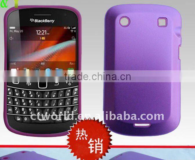 Combo cases for blackberry 9900 with rubber coating