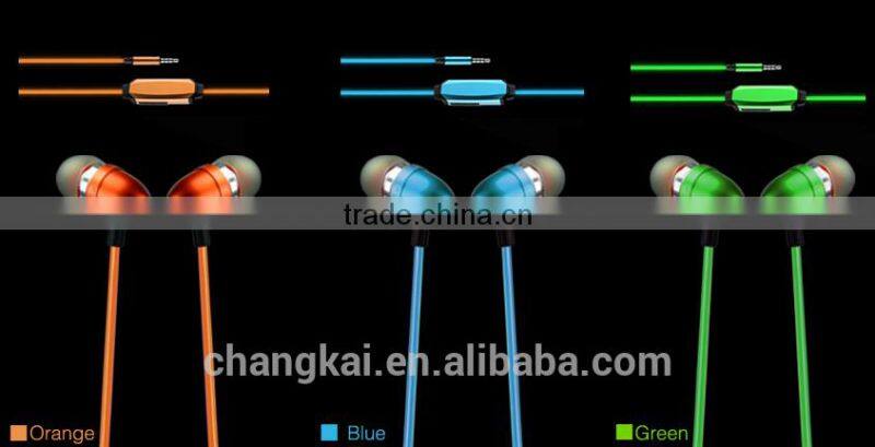 Noise Cancelling EL Flowing Earphones