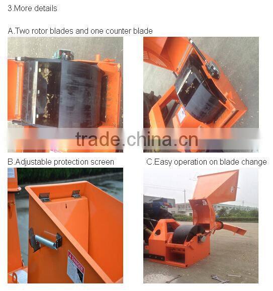 manual shredder wood chipper shredder, tractor wood chipper shredder