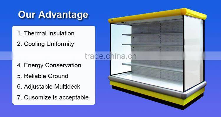 professional 3 door commercial refrigerator manufacture from china