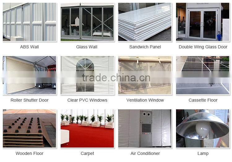 Aluminum Frame with PVC Cover White Party Restaurant Tent for sale