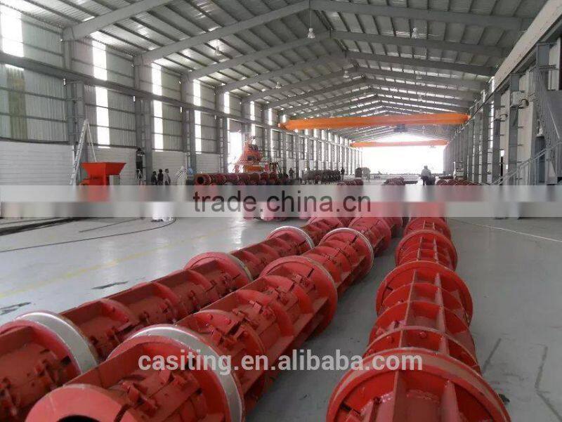Electric concrete pole machine/production line
