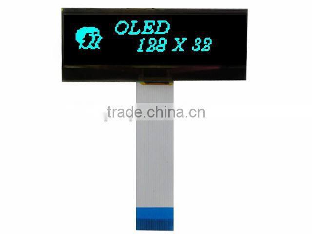 128x32 OLED Display 2.05 inch Blue OLED