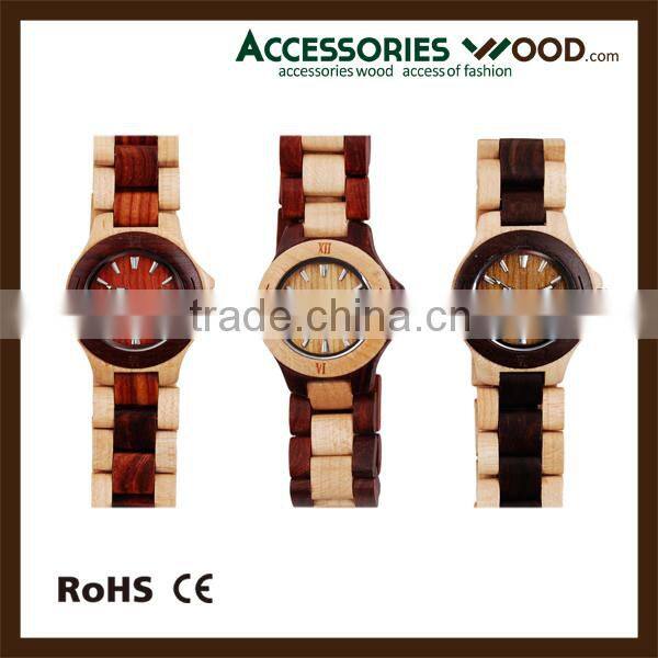 high quality bamboo watch japan movement quartz wood watch men watches